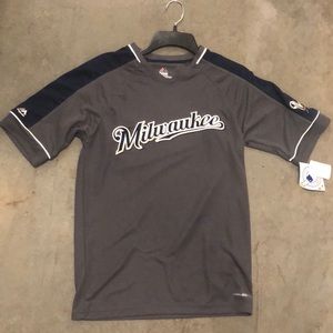 Milwaukee Brewers Performance Crew Shirt